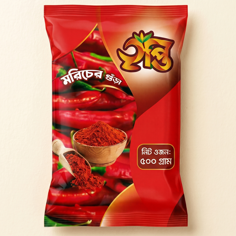 কররানি মরিচ গুঁড়া (প্যাক)  ৫০০ গ্রাম