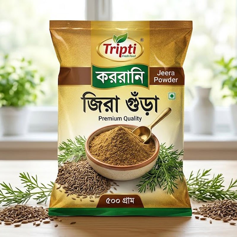 কররানি জিরা গুঁড়া (প্যাক) ৫০০ গ্রাম