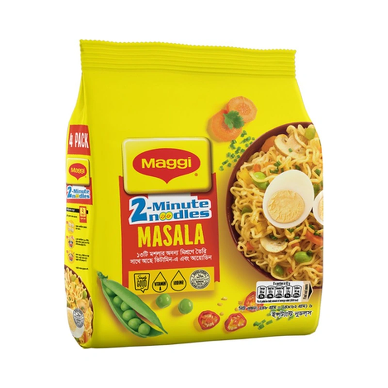 Maggi 2 Minutes Masala Noodles 4 Pack 248g