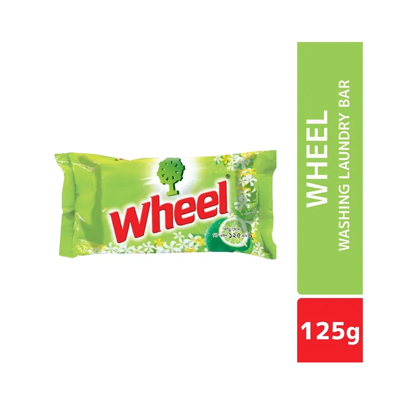 Wheel Laundry Soap 125gm