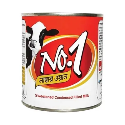 কনডেন্সড মিল্ক নাম্বার ওয়ান 400 gm